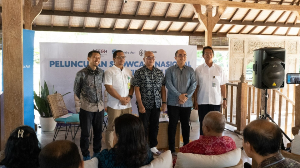 Chemicals and infrastructure solutions firm Chandra Asri Group launch a showcase highlighting plastic asphalt roads in Bali on June 11, 2024. (Photo Courtesy of Chandra Asri Group)