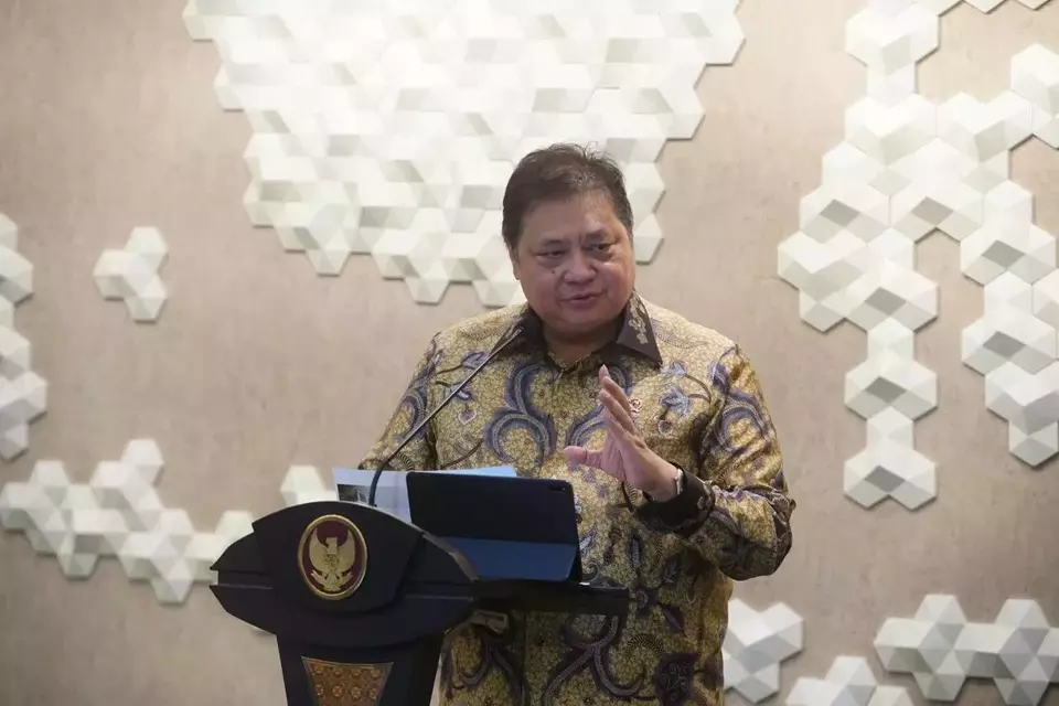 Chief Economic Affairs Minister Airlangga Hartarto. (Photo Courtesy of Coordinating Ministry for Economic Affairs)