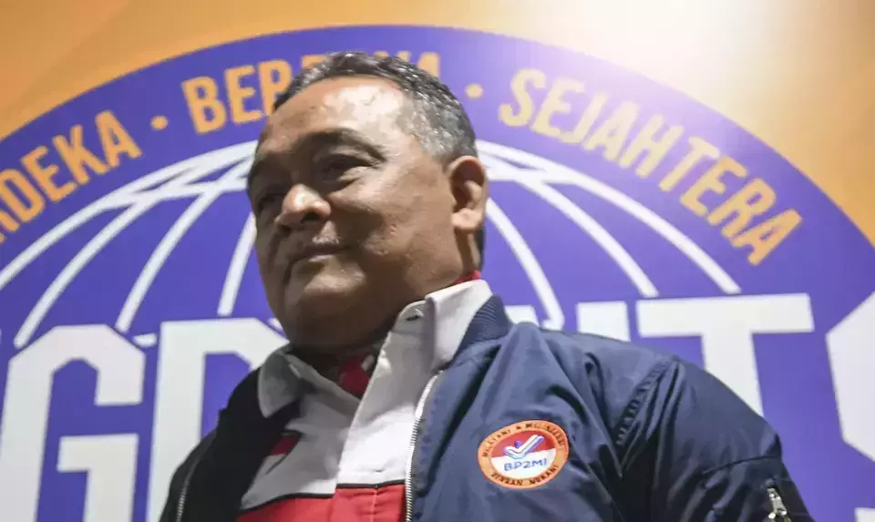 Benny Rhamdani, the Head of the Indonesian Migrant Workers Protection Agency (BP2MI). (Antara/Hafidz Mubarak A)