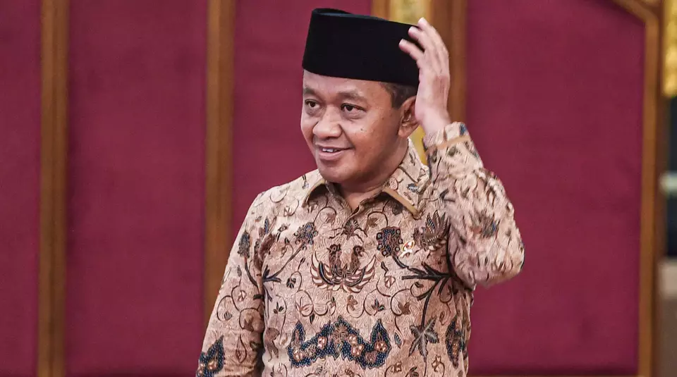 Energy Minister Bahlil Lahadalia. (Antara Photo/Muhammad Adimaja)