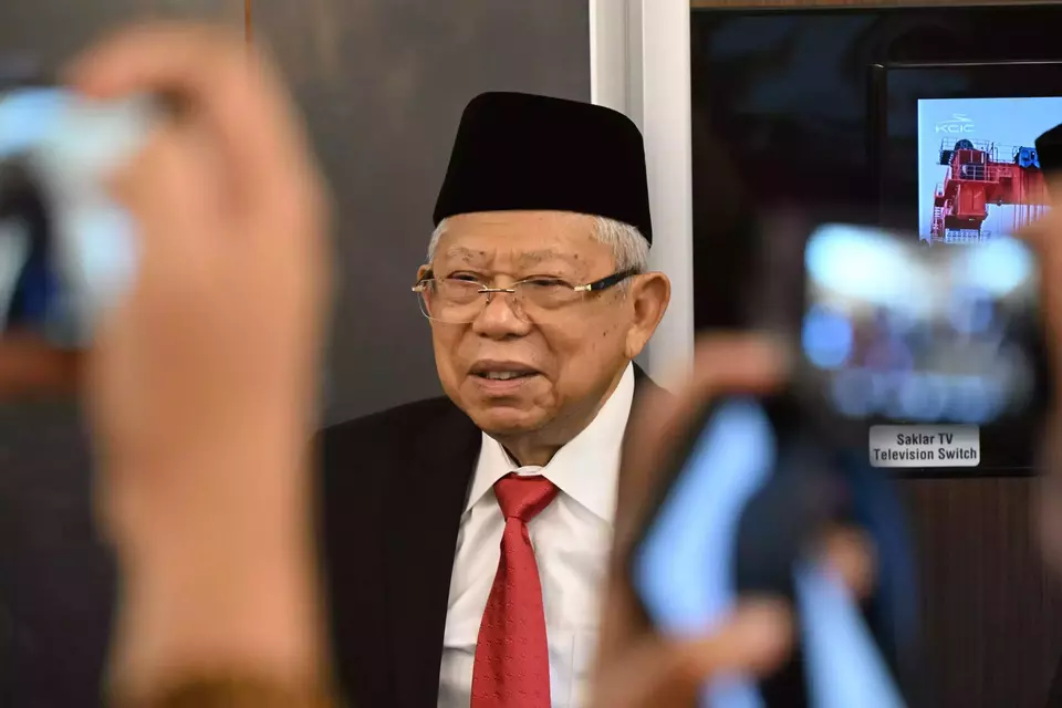 Vice President Ma'ruf Amin. (B1 File Photo)