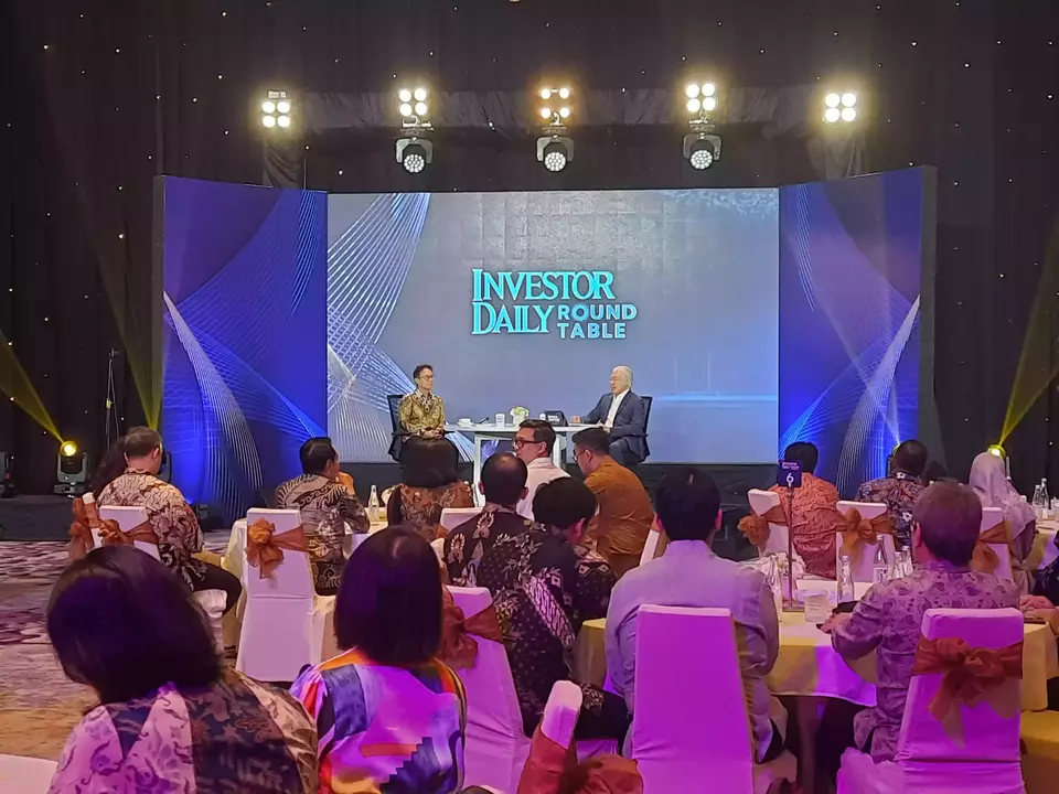 Health Minister Budi Gunadi Sadikin joins the Investor Daily Roundtable in Jakarta on August 6, 2024. (B1 Photo)