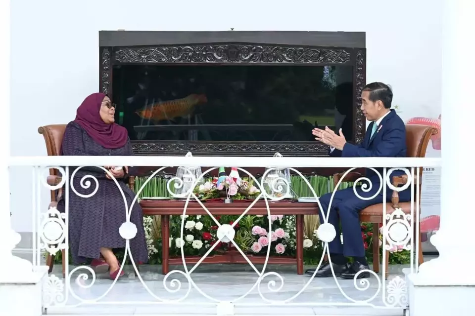 President Joko "Jokowi" Widodo hosts a state visit from his Tanzanian counterpart Samia Suluh Hassan at the Bogor Palace on January 25, 2024. (Photo Courtesy of Presidential Press Bureau)