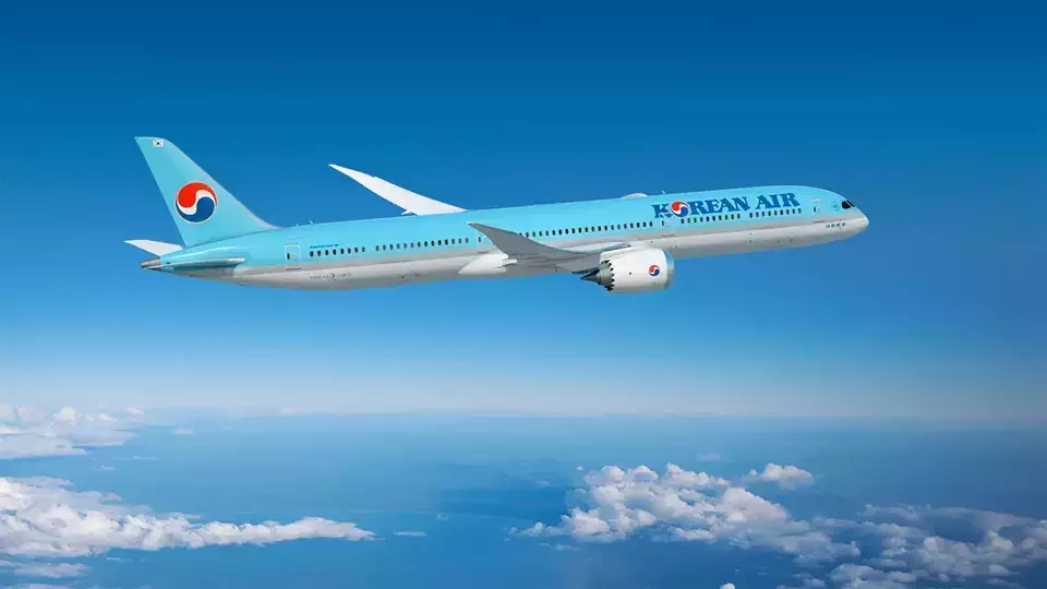 Korean Air Boeing 787-10. (Photo Courtesy of Korean Air)