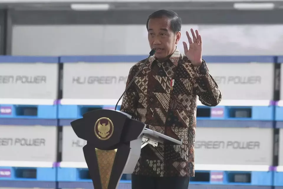 President Joko "Jokowi" Widodo. (Antara Photo/Hafidz Mubarak A)