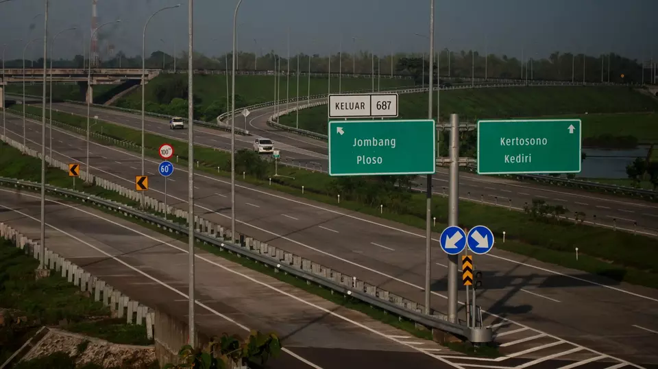Trans-Java toll road. (Antara Photo)
