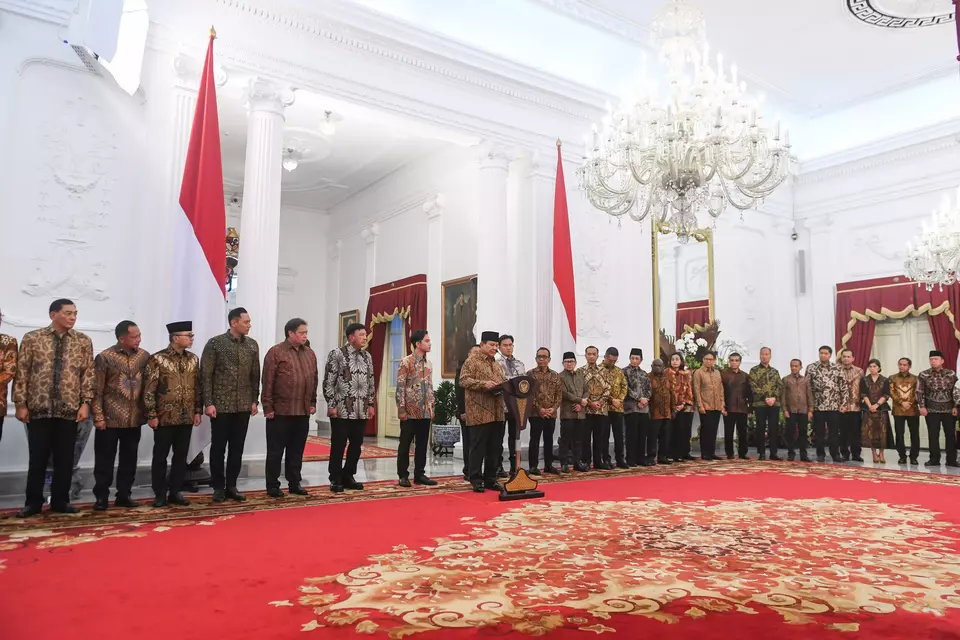 Prabowo Announces 53Member Red and White Here Is the Full