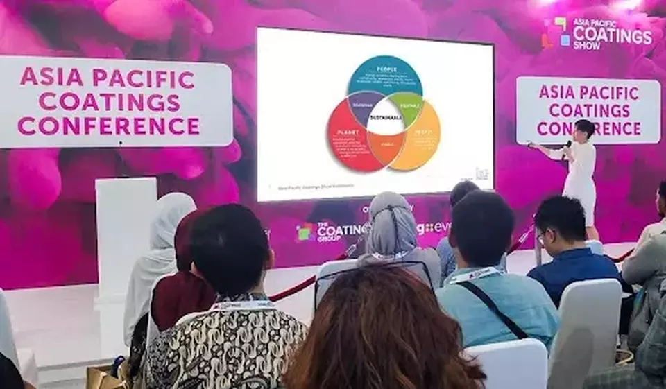 Lia Sidik, Ph.D., presents her research at the Asia Pacific Coatings Show (APCS) 2024 in Jakarta, Indonesia, held September 11-13, 2024. 





