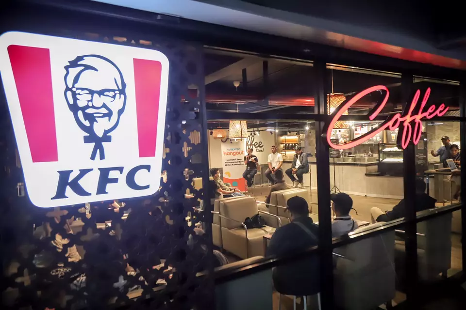 A KFC outlet is seen in Senayan, Central Jakarta, on March 9, 2024. (Photo courtesy of KFC Indonesia)