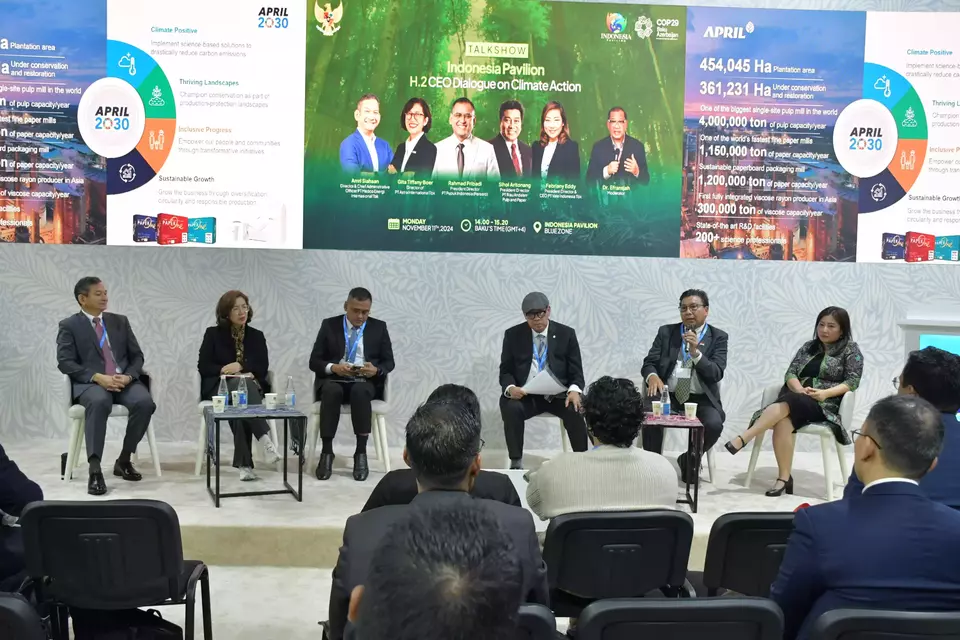 APRIL Group Presents Production-Protection Approach at COP29