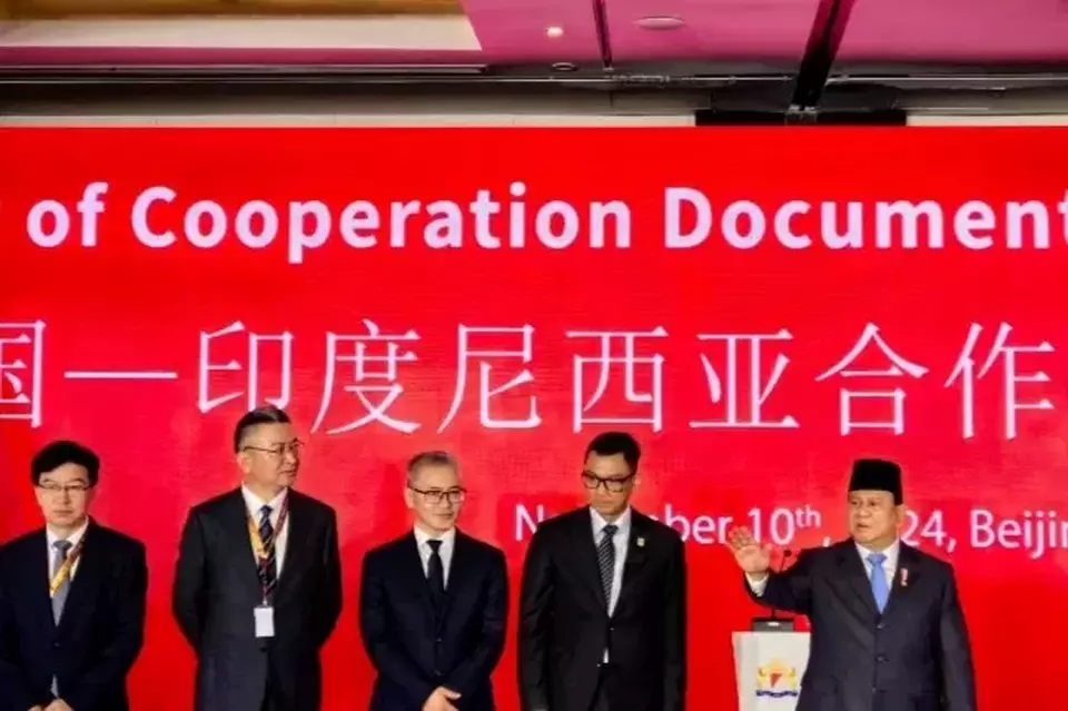 State electricity utility firm PLN has inked a memorandum of understanding (MoU) with two Chinese companies: Huawei and SDIC Power during President Prabowo Subianto's visit to Beijing on Nov. 10, 2024. (Photo Courtesy of Huawei)