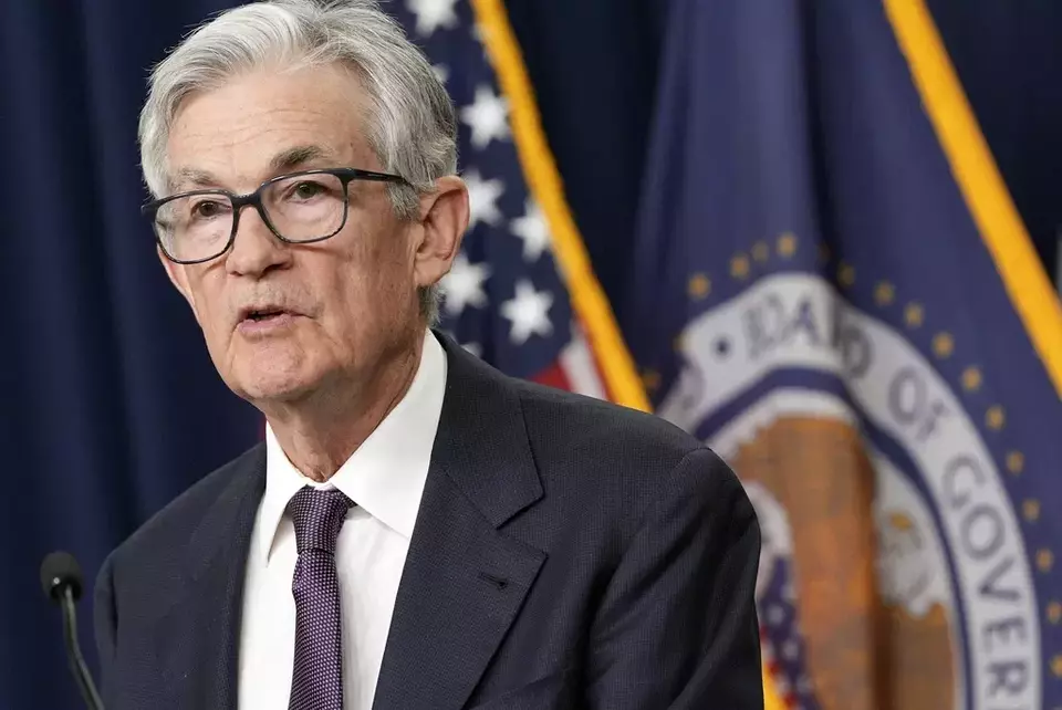 Federal Reserve Board Chairman Jerome Powell speaks during a news conference at the Federal Reserve, Wednesday, Dec. 18, 2024, in Washington. (AP Photo/Jacquelyn Martin)