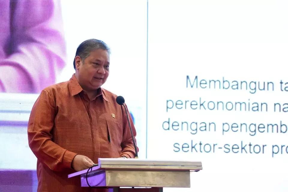 Chief Economic Affairs Minister Airlangga Hartarto. (Photo Courtesy of Coordinating Ministry for Economic Affairs)