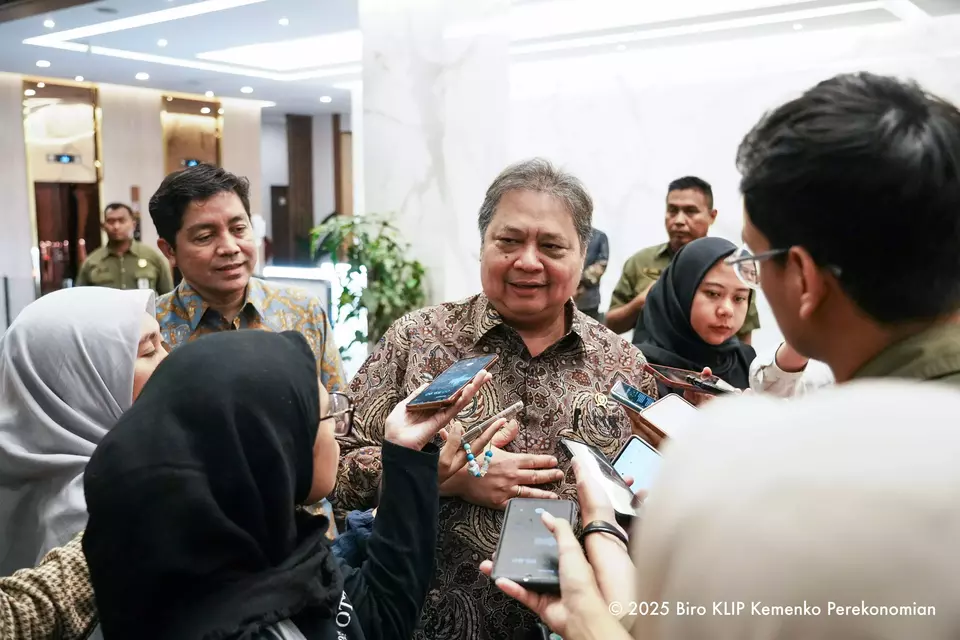 Chief Economic Affairs Minister Airlangga Hartarto. (Photo Courtesy of Coordinating Ministry for Economic Affairs)
