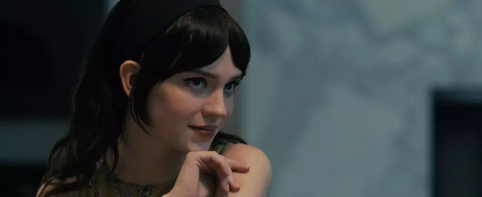 Sophie Thatcher as the robot girlfriend Iris on "Companion".  (Photo Courtesy of Warner Bros. Pictures)