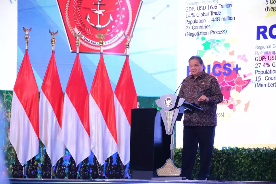 Chief Economic Affairs Minister Airlangga Hartarto. (Handout Photo)