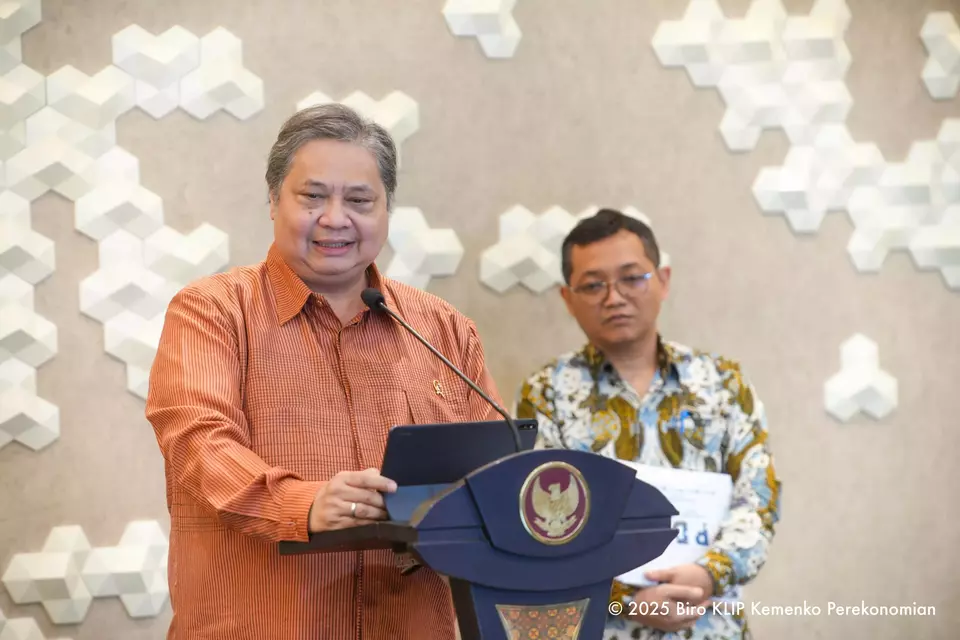Chief Economic Affairs Minister Airlangga Hartarto. (Photo Courtesy of Coordinating Ministry for Economic Affairs)