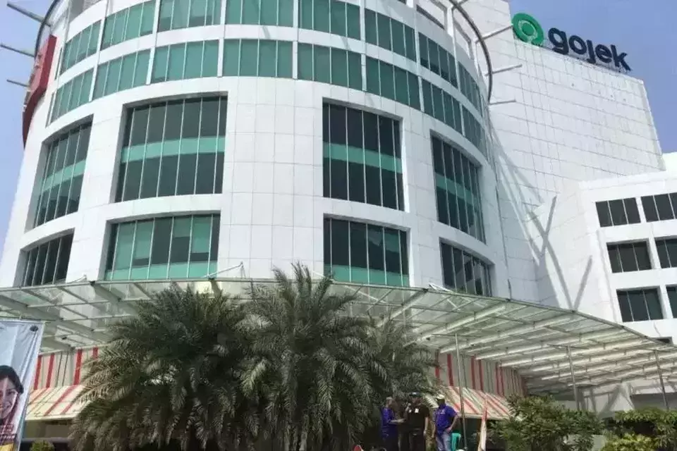 Gojek's office at Pasaraya Blok M in Melawai, South Jakarta. (Antara)