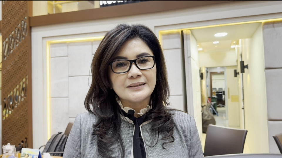 Chair of Commission IX of the House of Representatives, Felly Estelita Runtuwene. (Beritasatu.com/Yustinus Patris Paat)