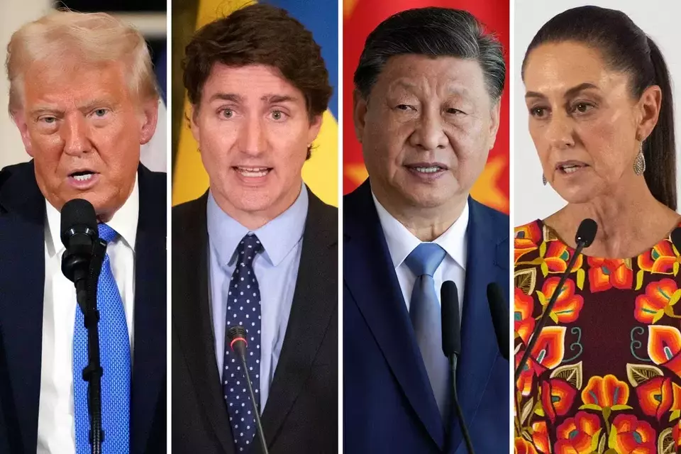 Canada, Mexico, and China Retaliate as Trump’s Tariffs Take Effect