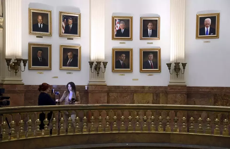Trump's Portrait to Be Taken Down at Colorado Capitol After He Claimed It Was 'Distorted'