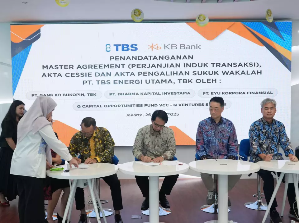 KB Bank announces a sukuk transaction with energy firm TBS on March 26, 2025. (Photo Courtesy of KB Bank)