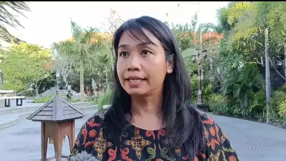 A screenshot of Udayana University's Head of Public Communication Unit Dewi Pascarini. (Beritasatu.com/Sopian Hadi)