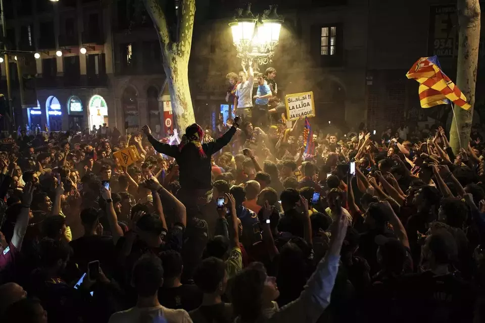 Barcelona Clinches Its 28th La Liga Title as Yamal's Stunning Strike Seals Domestic Treble