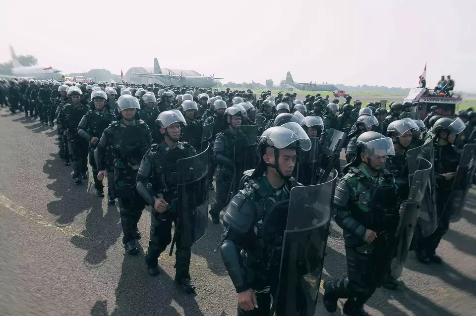 This undated photo shows Indonesian military forces or TNI. (B-Universe Photo/Joanito de Saojao)