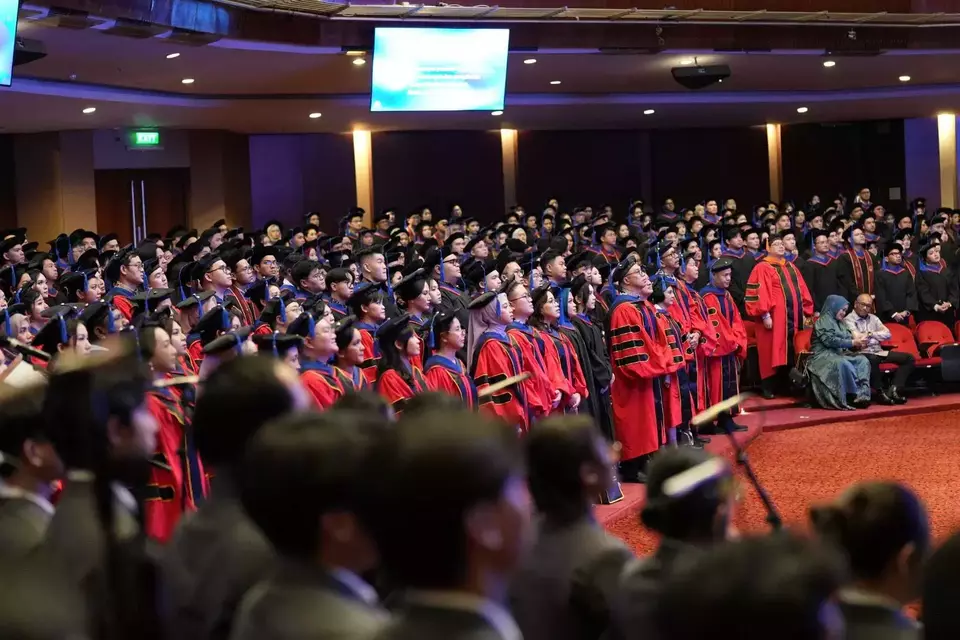 Pelita Harapan University (UPH) celebrates graduates from a wide range of programs, including doctoral, master's, undergraduate, and applied bachelor's degrees at its Lippo Village Campus in Karawaci, Tangerang, Friday, May 16, 2025. (Handout)