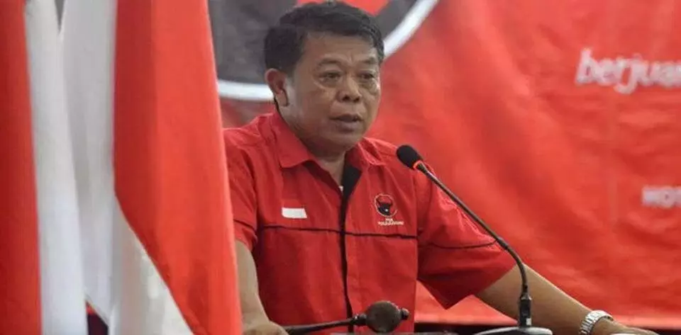 This undated photo from the family shows Kusnadi, former speaker of the East Java Legislative Council.