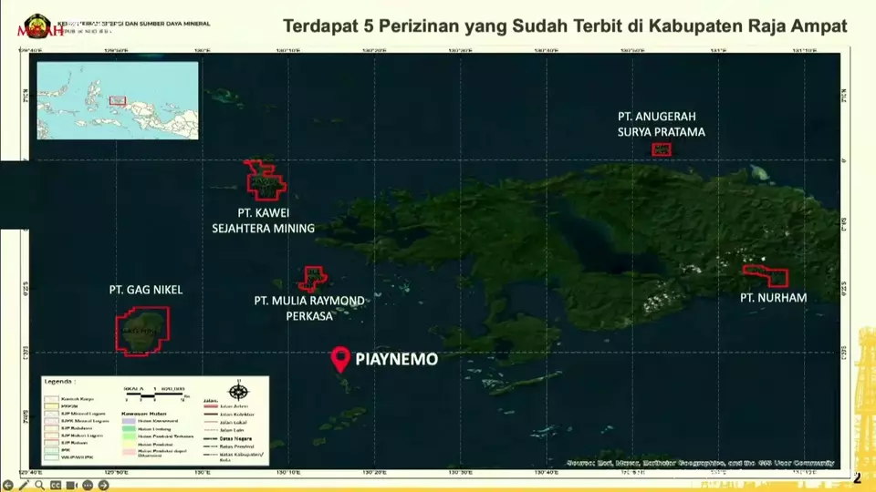 Gag Nikel Stays, Others Go: Government Moves on Raja Ampat Mining Row
