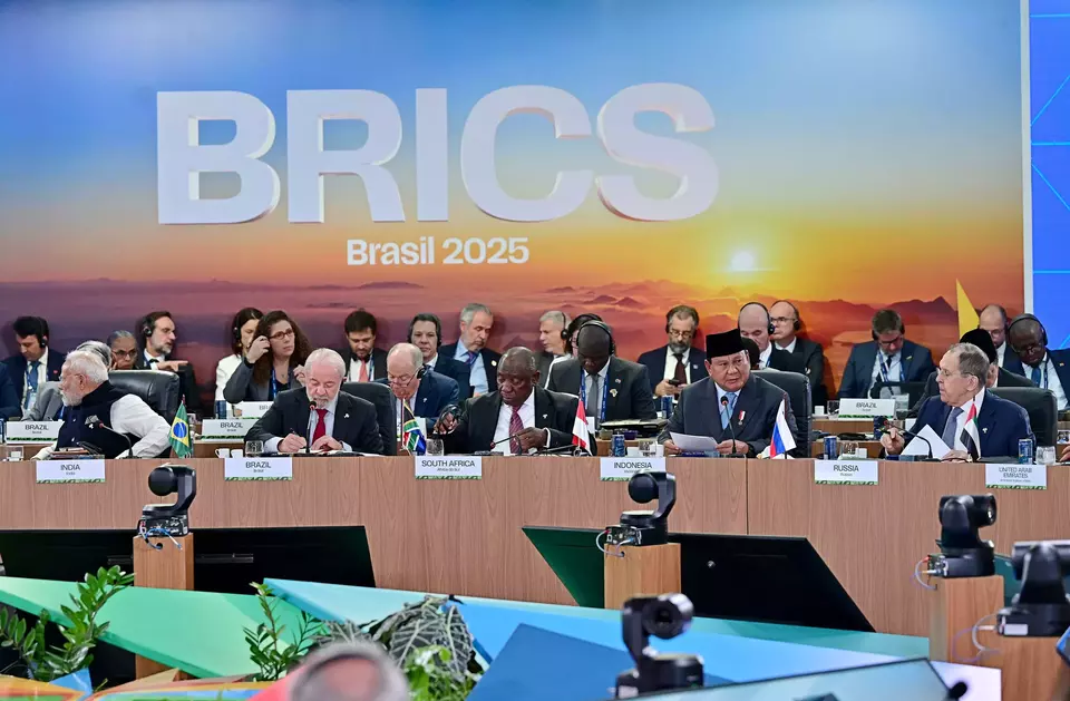 President Prabowo Subianto attends the 2025 BRICS Summit in Rio de Janeiro on July 6, 2025. (Photo Courtesy of Presidential Press Bureau)