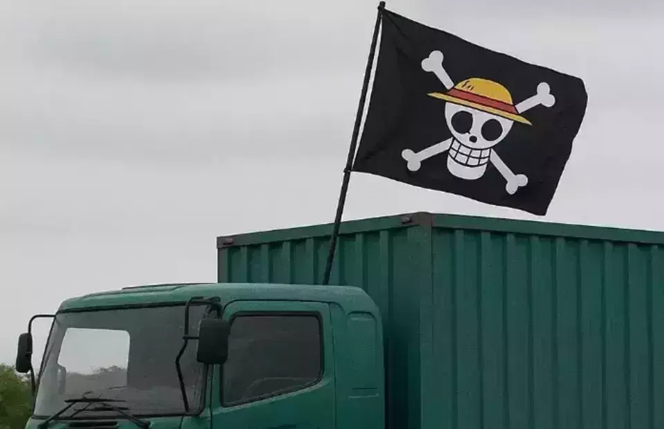 One Piece flag phenomenon goes viral ahead of Indonesia's Independence Day on August 17, 2025. (TikTok/@tiktokhubpages)