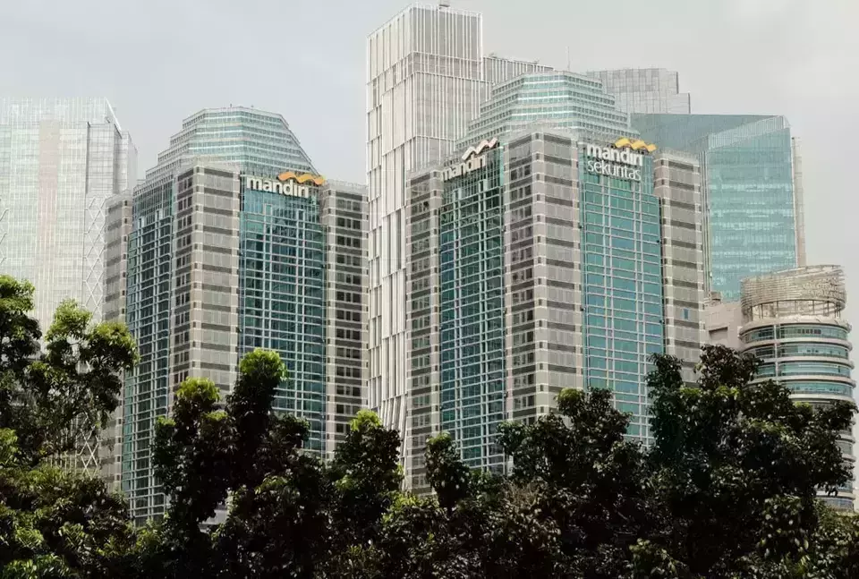 An undated photo of Bank Mandiri's headquarters in Jakarta. (Photo courtesy of Bank Mandiri)