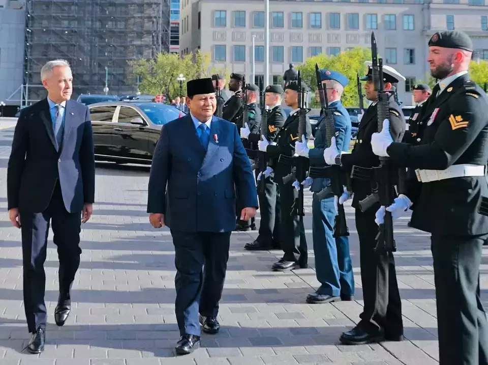 President Prabowo Subianto visits Ottawa for bilateral talks with Canadian Prime Minister Mark Carney on September 24, 2025. (Photo Courtesy of Presidential Press Bureau)