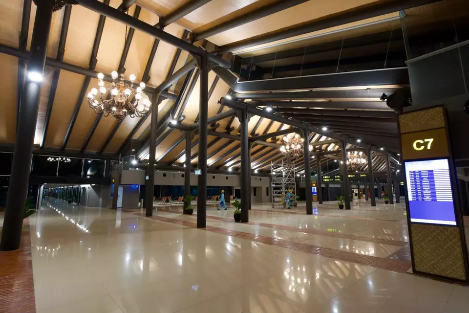 This undated photo shows the revitalized Terminal 1C at the Soekarno-Hatta International Airport. (Photo Courtesy of PTPP)