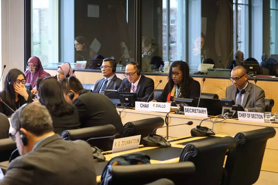 Indonesia presents its migrant worker protection strategies to UN Committee on the Rights of Migrant Workers in Geneva on Dec. 3, 2025. (Photo Courtesy of Migrant Worker Protection Ministry)