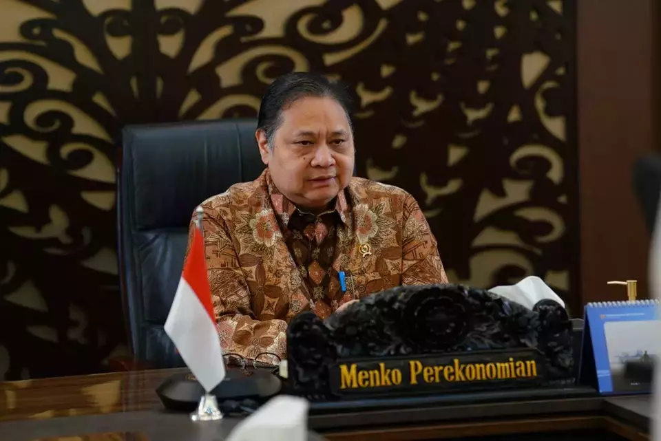 Chief Economic Affairs Minister Airlangga Hartarto. (Photo Courtesy of Coordinating Ministry for Economic Affairs)