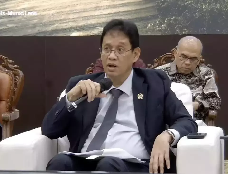 Finance Minister Purbaya Yudhi Sadewa speaks during APBN KiTa press conference in Jakarta, Jun. 5, 2026. (Screenshot from Finance Ministry's Youtube).