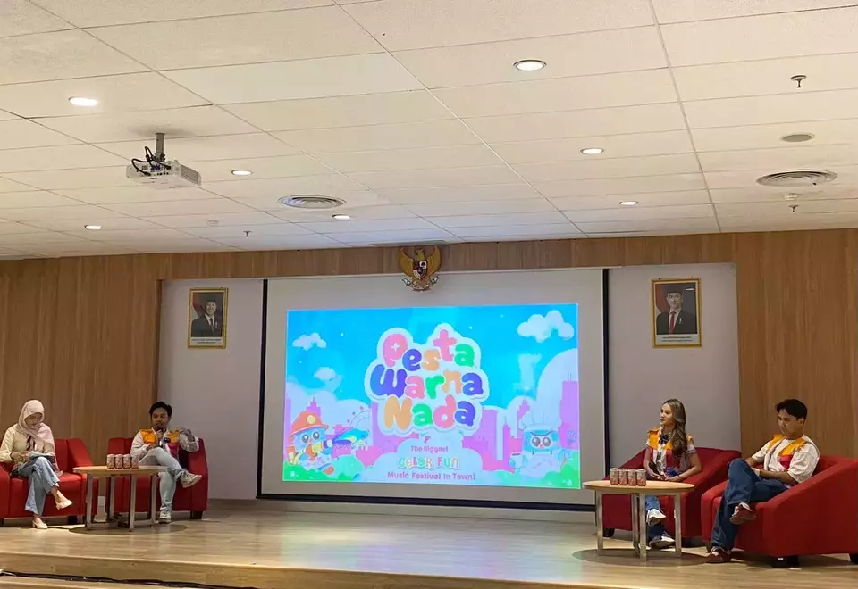 Pesta Warna Nada holds a press conference in Jakarta on June 7, 2026. (B1 Photo/Yurike Metriani)