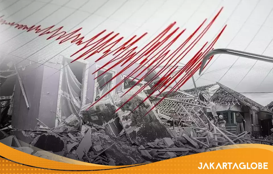 A 4.5 magnitude earthquake shook the Bandung area, and no casualties were reported