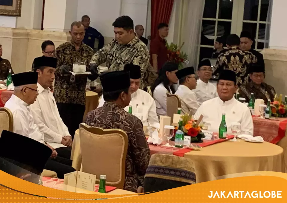 Jokowi and Prabowo Bond, PDI-P and PKB ministers absent from Ramadan Cabinet gathering