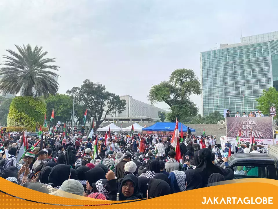 Des milliers de personnes se rassemblent à Jakarta pour condamner les atrocités israéliennes