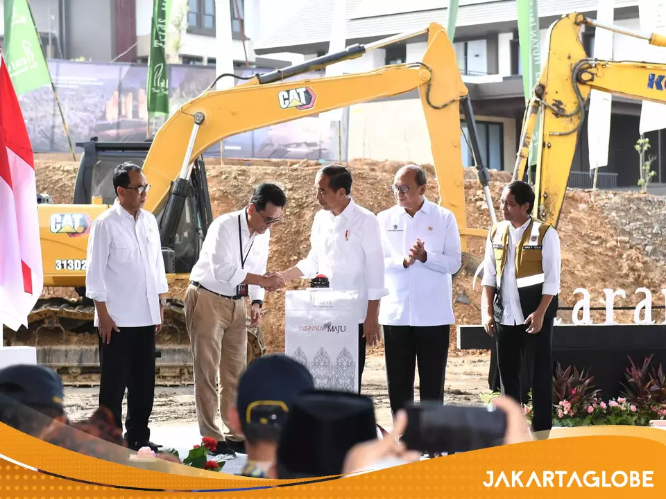 Jokowi launches various private investor projects in Nusantara