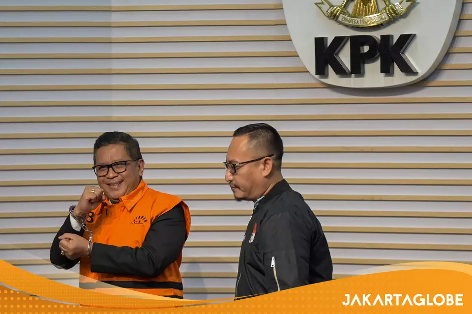 PDI-P Executive Hasto Kristiyanto Detained as Graft Suspect